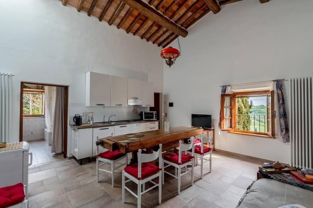 Appartamento Con Vista Panoramica In Chianti San Donnino  Eksteriør billede