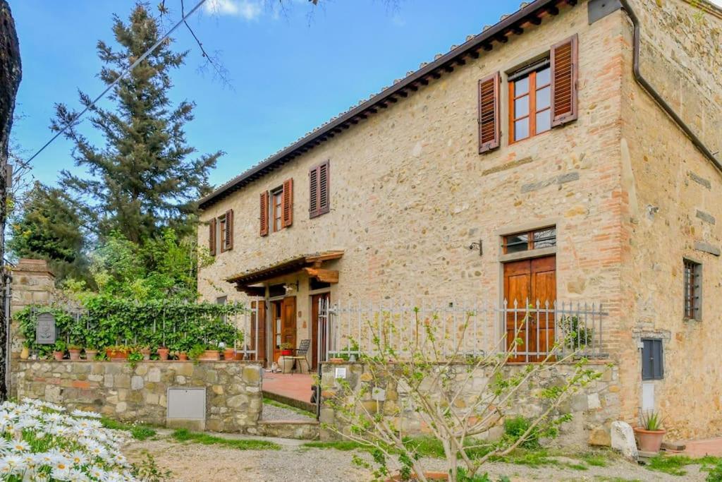 Appartamento Con Vista Panoramica In Chianti San Donnino  Eksteriør billede