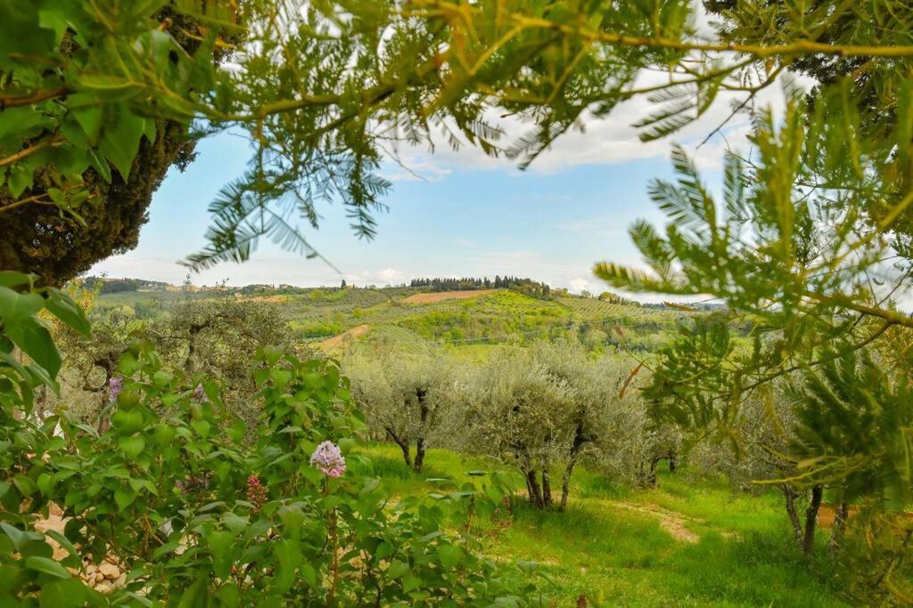 Appartamento Con Vista Panoramica In Chianti San Donnino  Eksteriør billede
