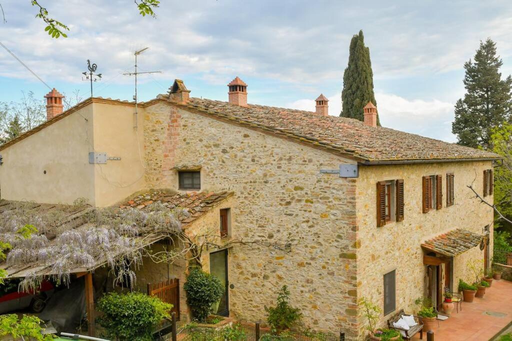 Appartamento Con Vista Panoramica In Chianti San Donnino  Eksteriør billede